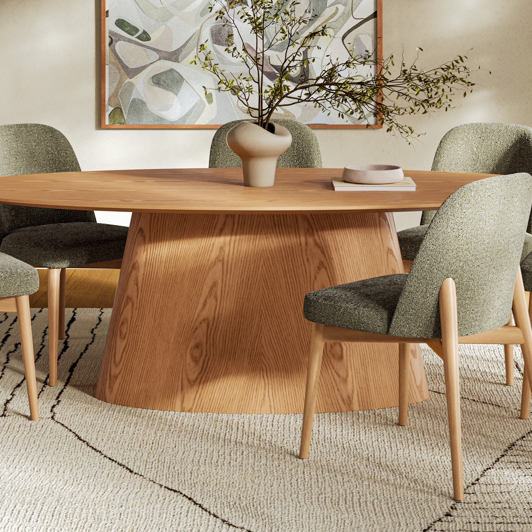Fortaleza Oval Dining Table - Damasco