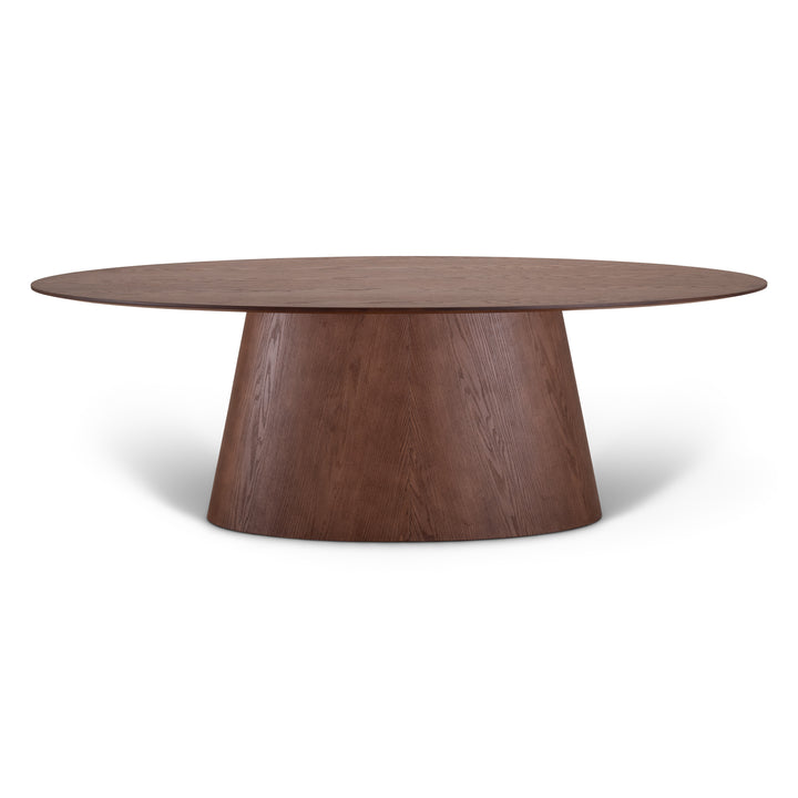 Fortaleza Oval Dining Table - Nogal