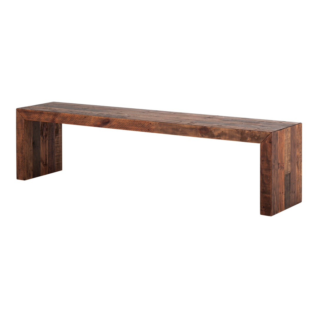 Moe's Home Collection - Vintage Bench Large Light Brown - BT-1001-01 | American Home Furniture