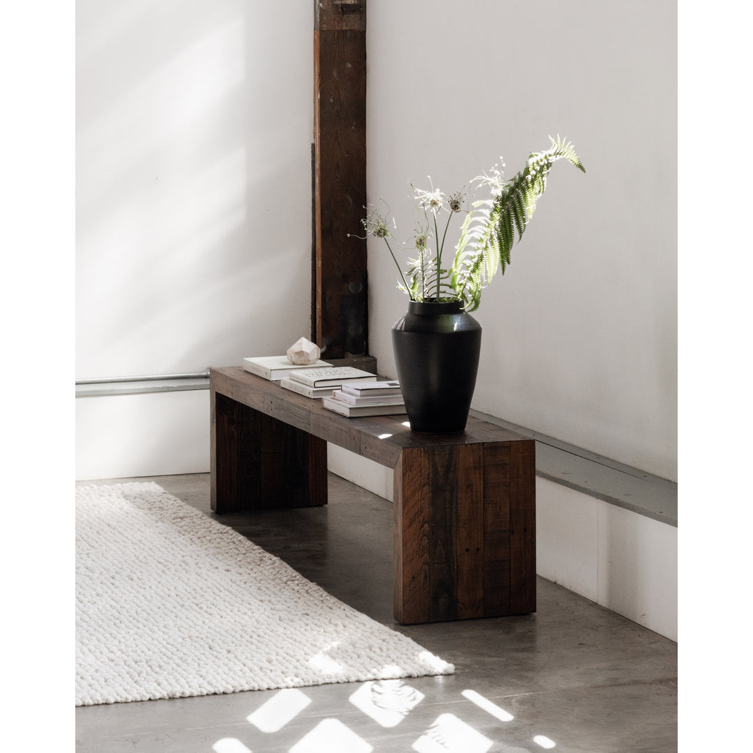 Moe's Home Collection - Vintage Bench Large Light Brown - BT-1001-01 | American Home Furniture