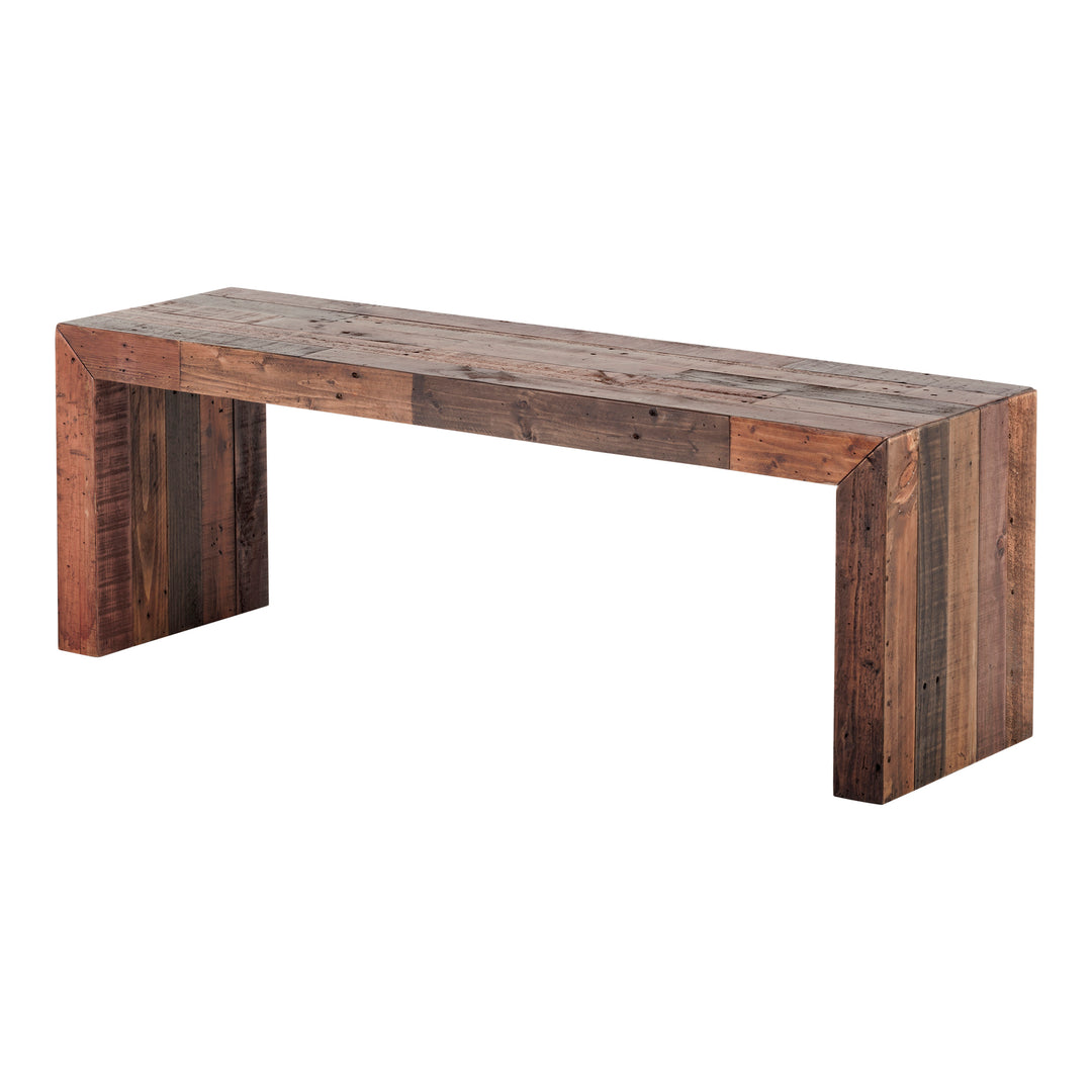 Moe's Home Collection - Vintage Bench Small Light Brown - BT-1003-01 | American Home Furniture