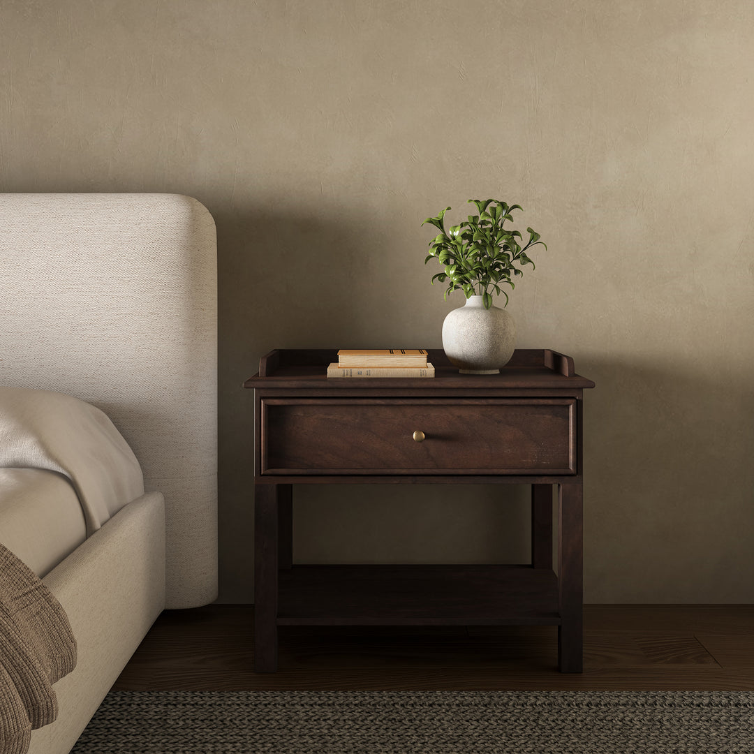 Moe's Home Collection - Maeve Nightstand Dark Brown - BV-1034-20 | American Home Furniture