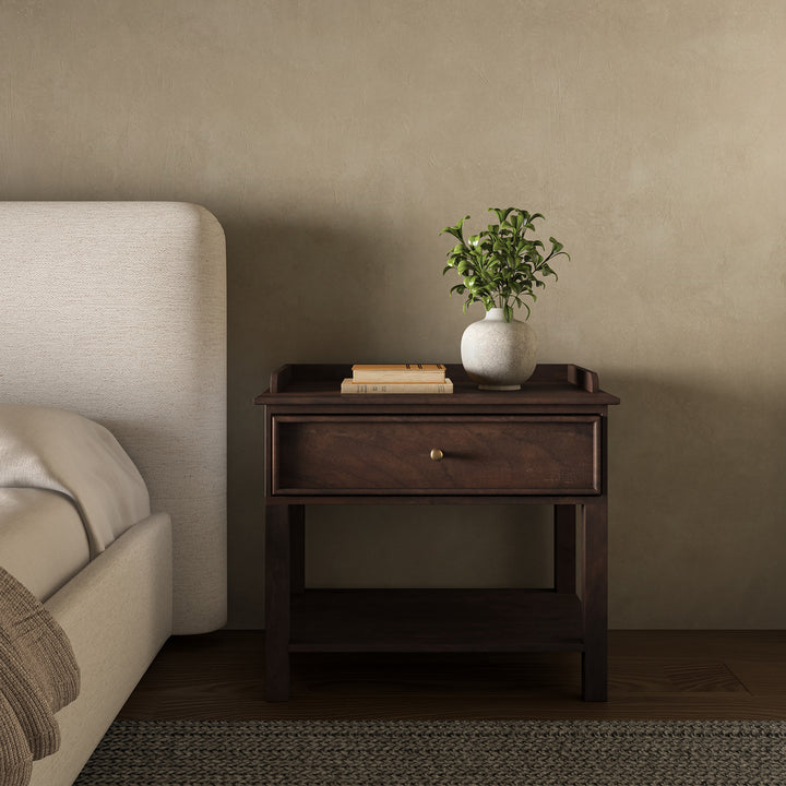 Moe's Home Collection - Maeve Nightstand Dark Brown - BV-1034-20 | American Home Furniture