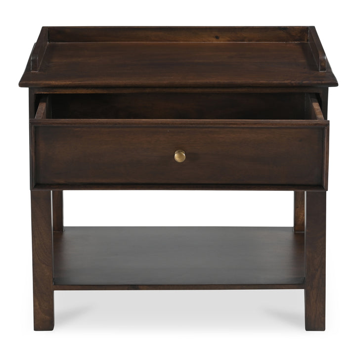 Moe's Home Collection - Maeve Nightstand Dark Brown - BV-1034-20 | American Home Furniture