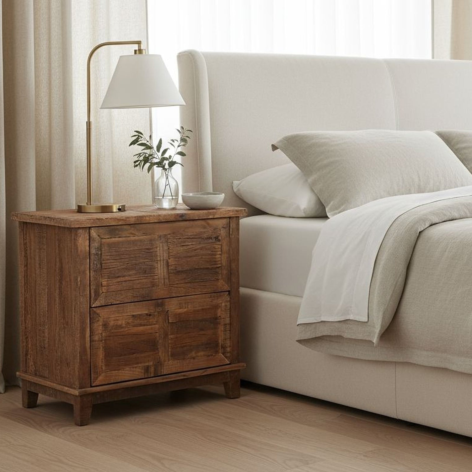 American Home Furniture Moe's Home Collection Augusta Nightstand