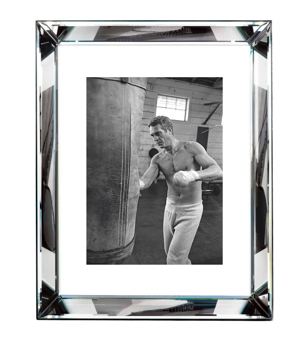 Steve Mcqueen Boxing - Beveled Frame - BVL215