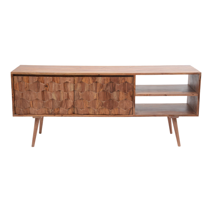 Moe's Home Collection - O2 Tv Cabinet Brown - BZ-1020-24 | American Home Furniture