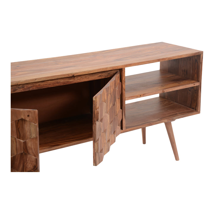 Moe's Home Collection - O2 Tv Cabinet Brown - BZ-1020-24 | American Home Furniture