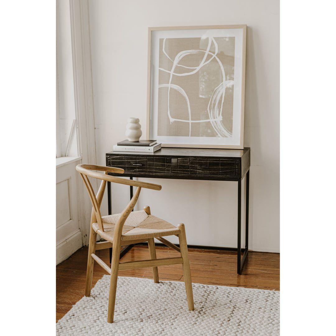 Moe's Home Collection - Atelier Desk Black - BZ-1111-02 | American Home Furniture
