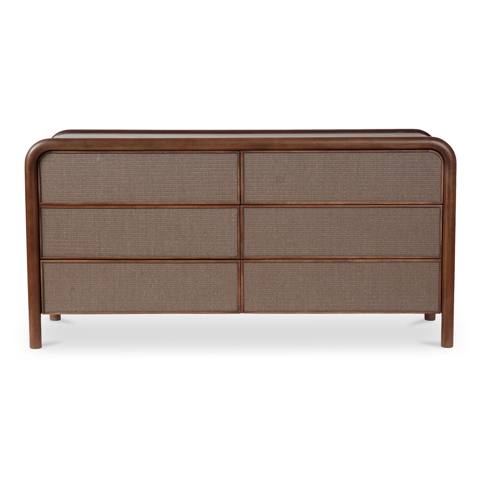 American Home Furniture Moe's Home Collection Rye 6 Drawer Dresser