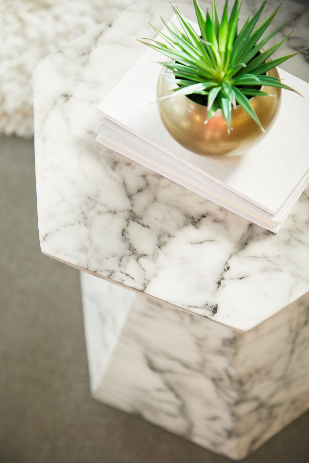 Ivory Marble Concrete