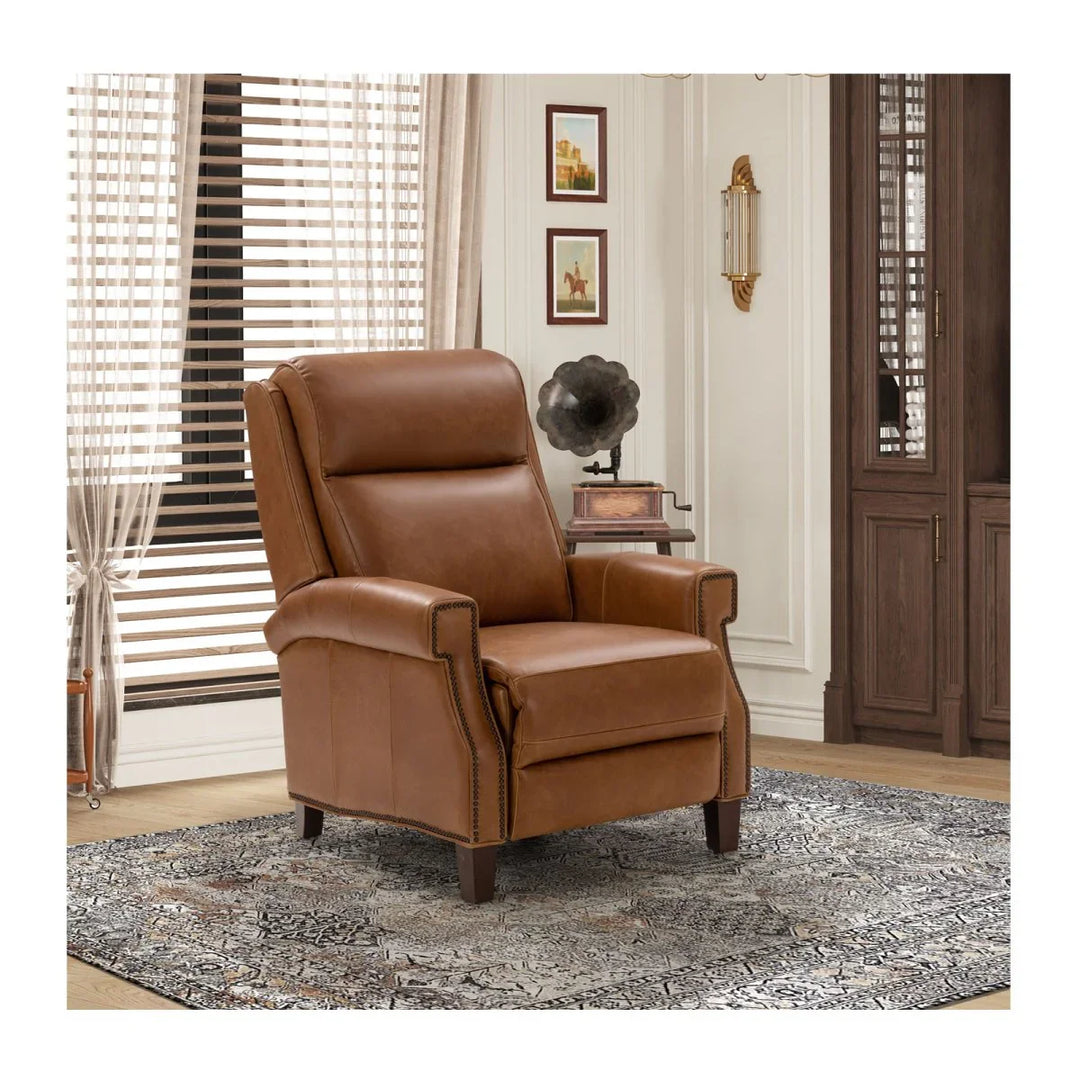 Byron Power Recliner w/Power Head Rest & Power Lumbar