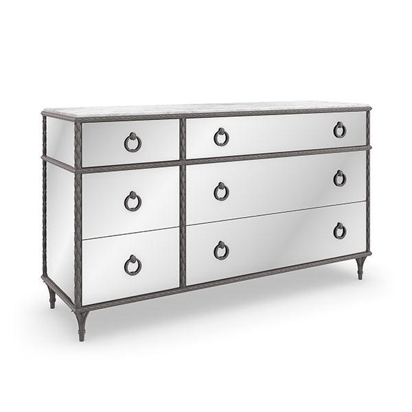 Caracole - Fontainebleau Double Dresser - C063-419-012 | American Home Furniture