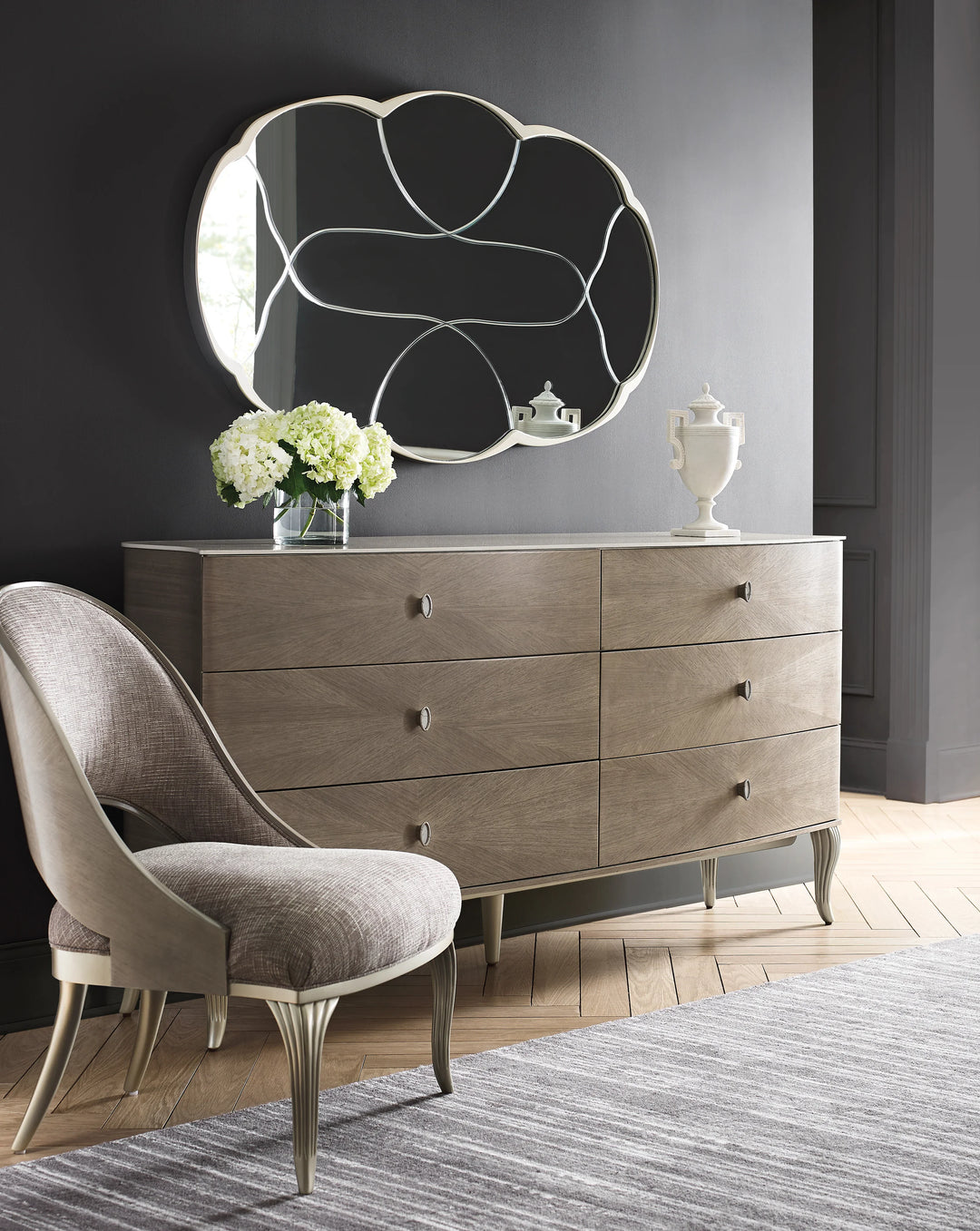 Lillian Double Dresser - AmericanHomeFurniture