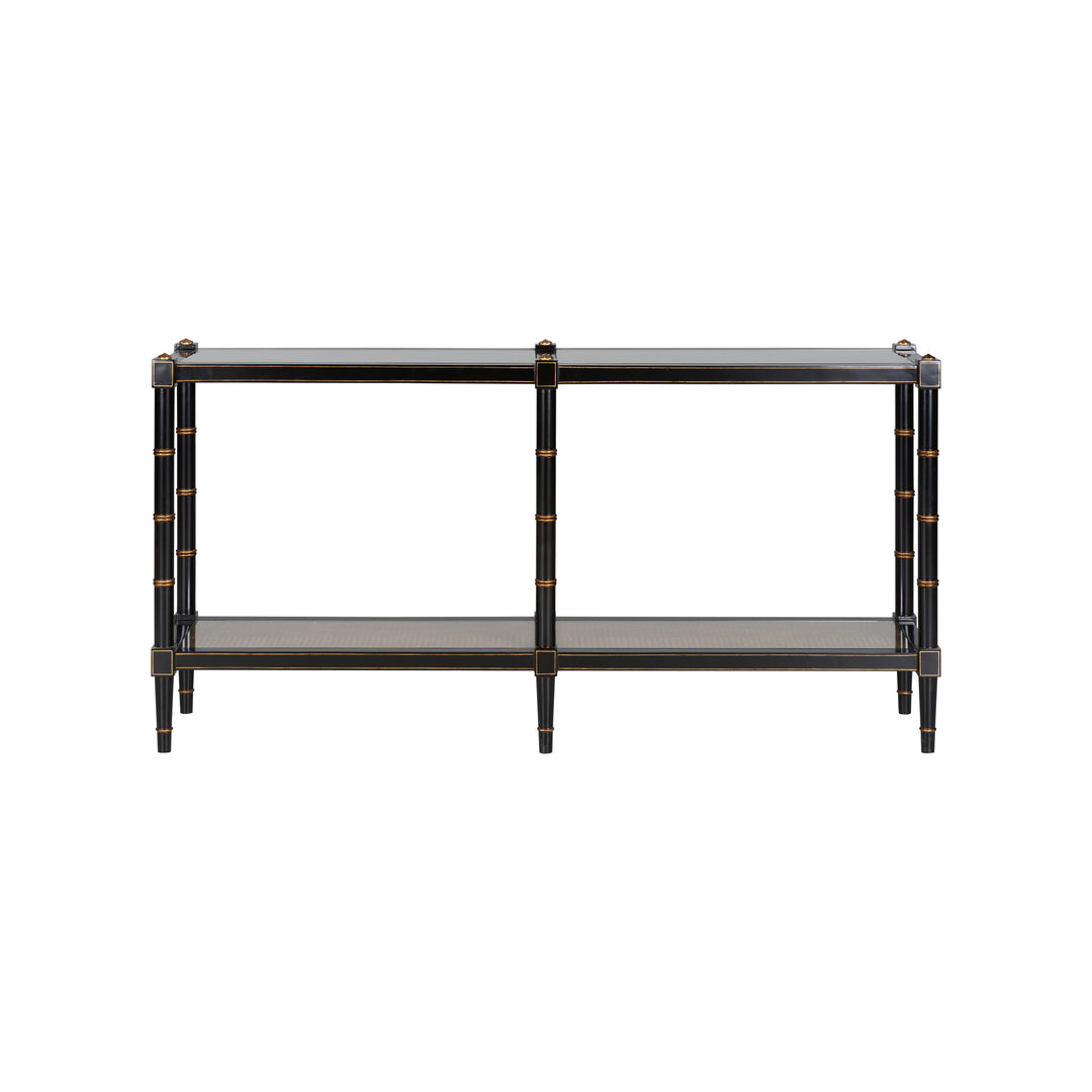 Conner Cane Sofa Table  - C10054