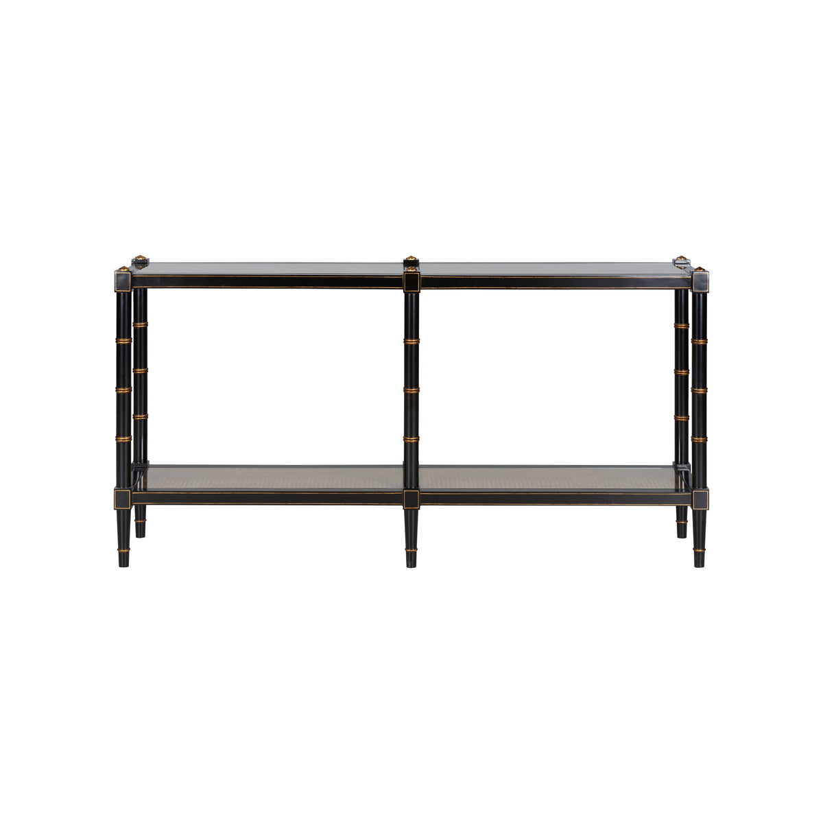 Conner Cane Sofa Table  - C10054