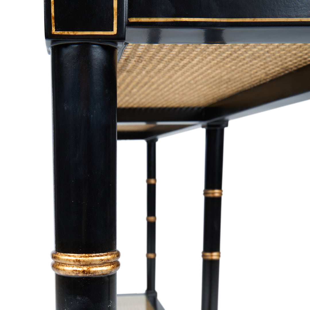 Conner Cane Sofa Table  - C10054