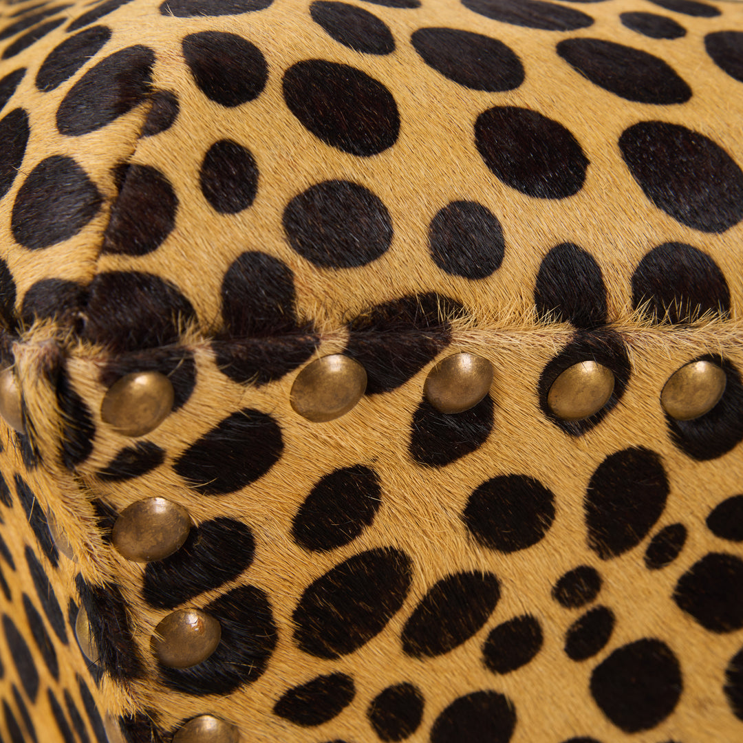 Leopard Ottoman - C10266