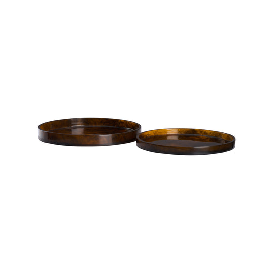Vista Tortoise Tray - Set of 2 - C10284