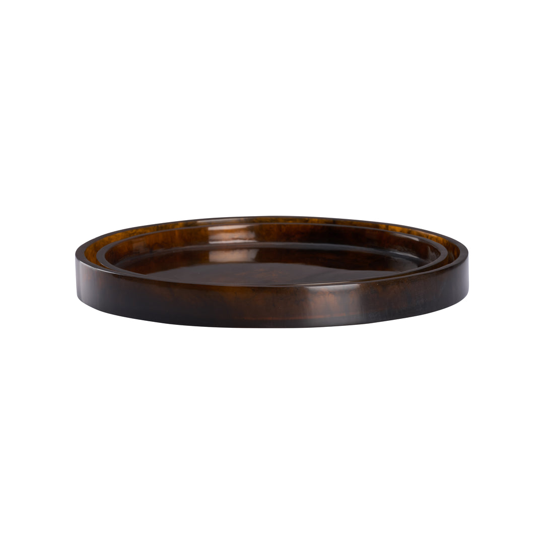 Vista Tortoise Tray - Set of 2 - C10284