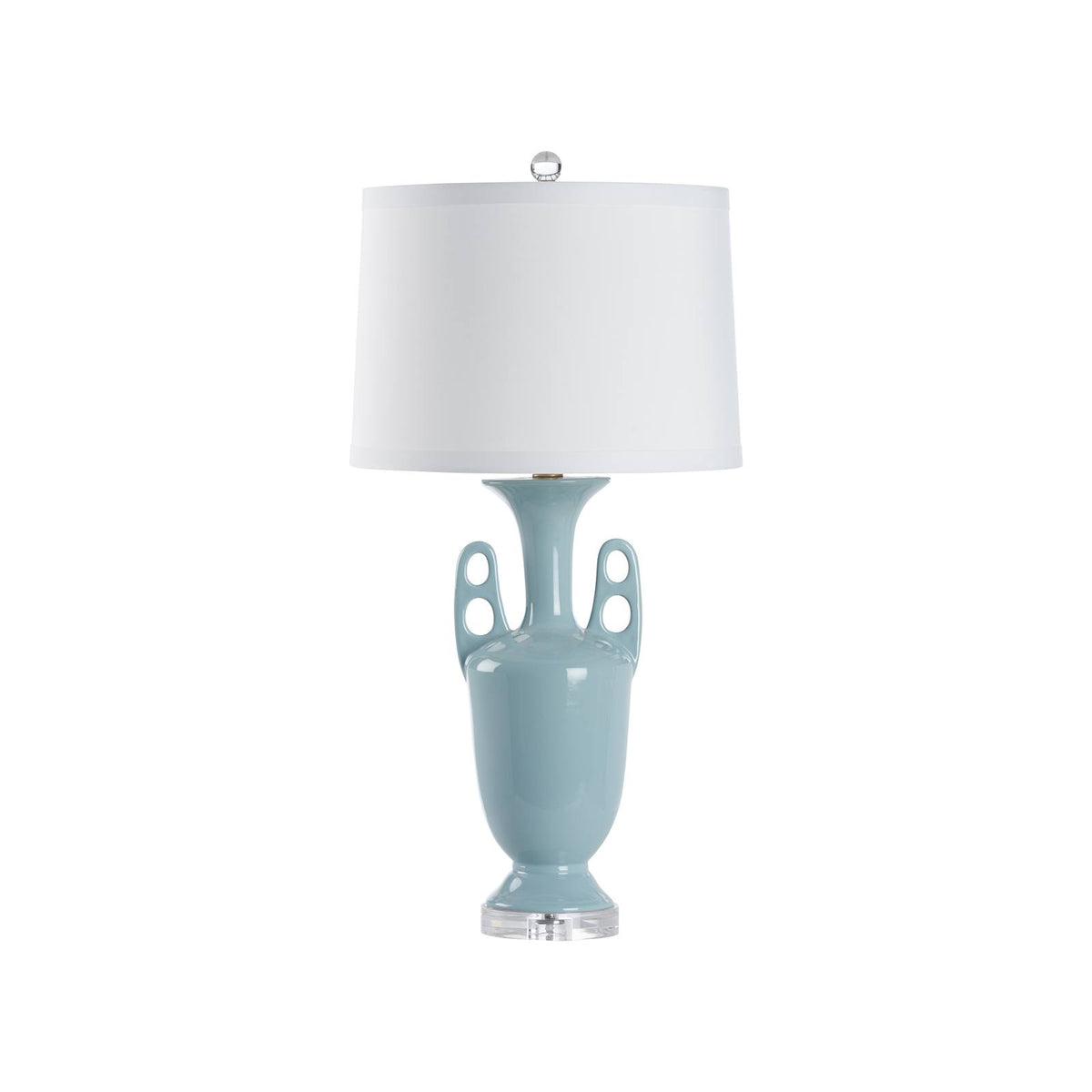 Pale Blue Glaze/Clear