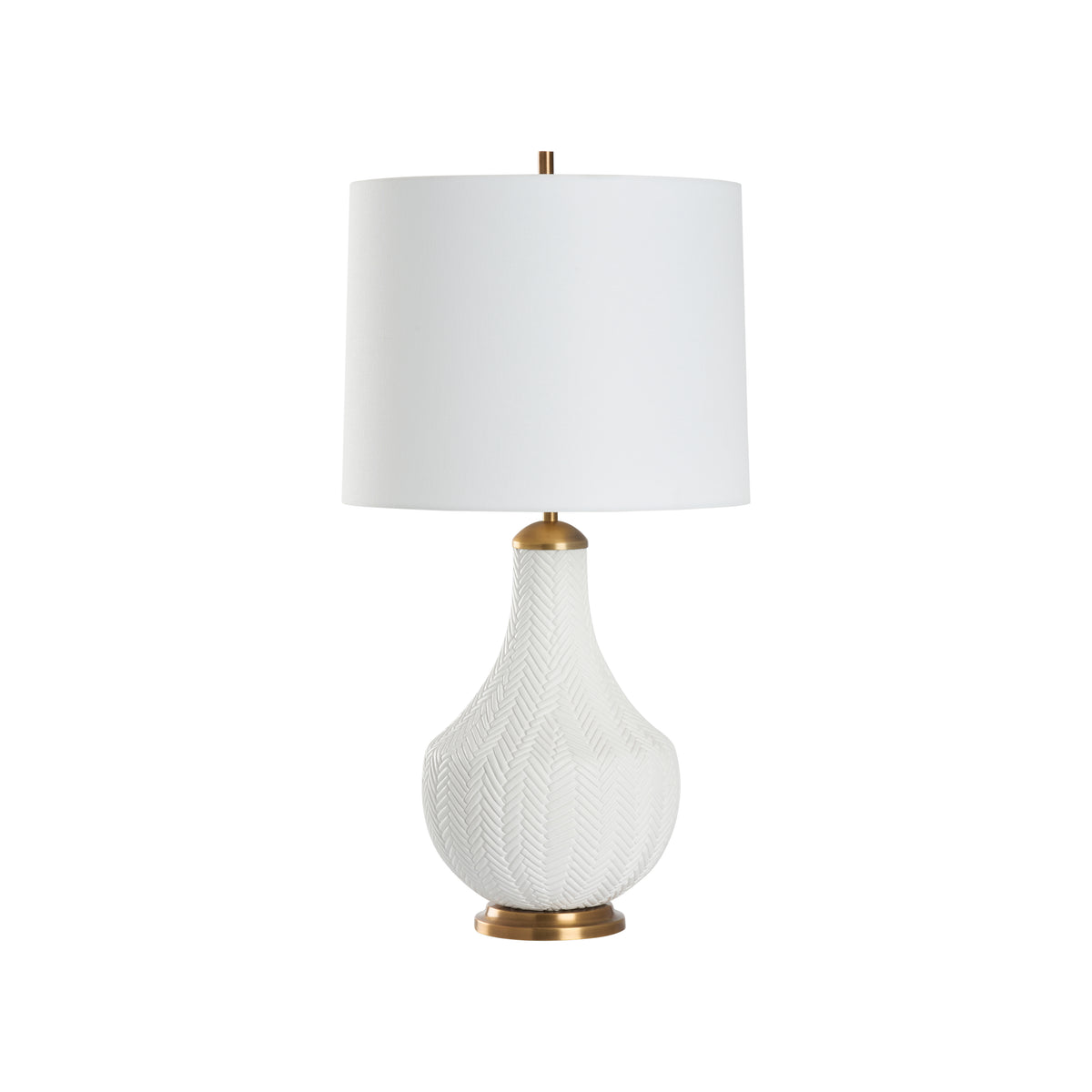 Herringbone Table Lamp - C10398