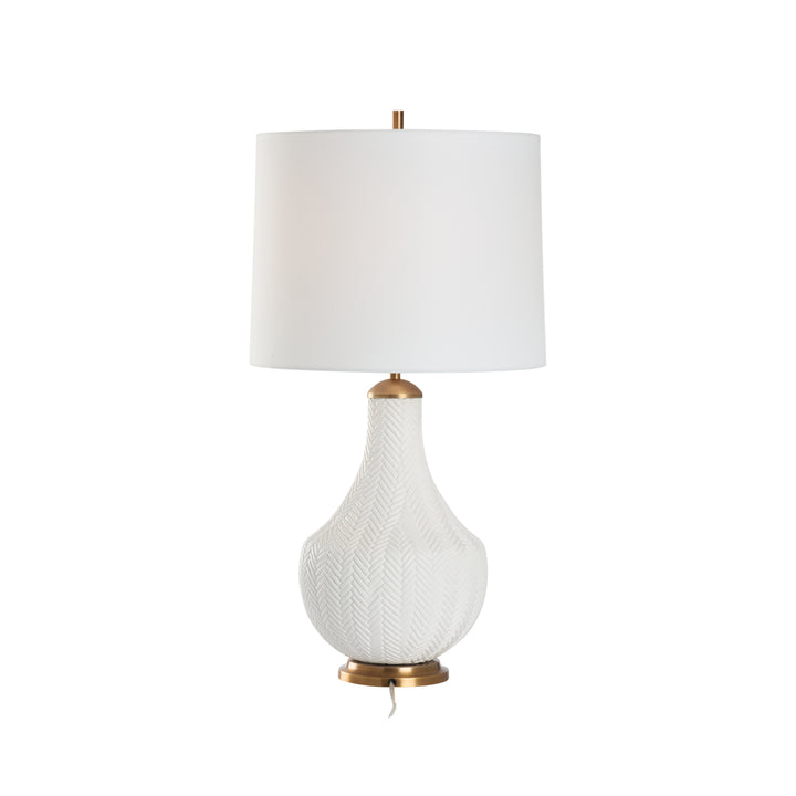 Herringbone Table Lamp - C10398
