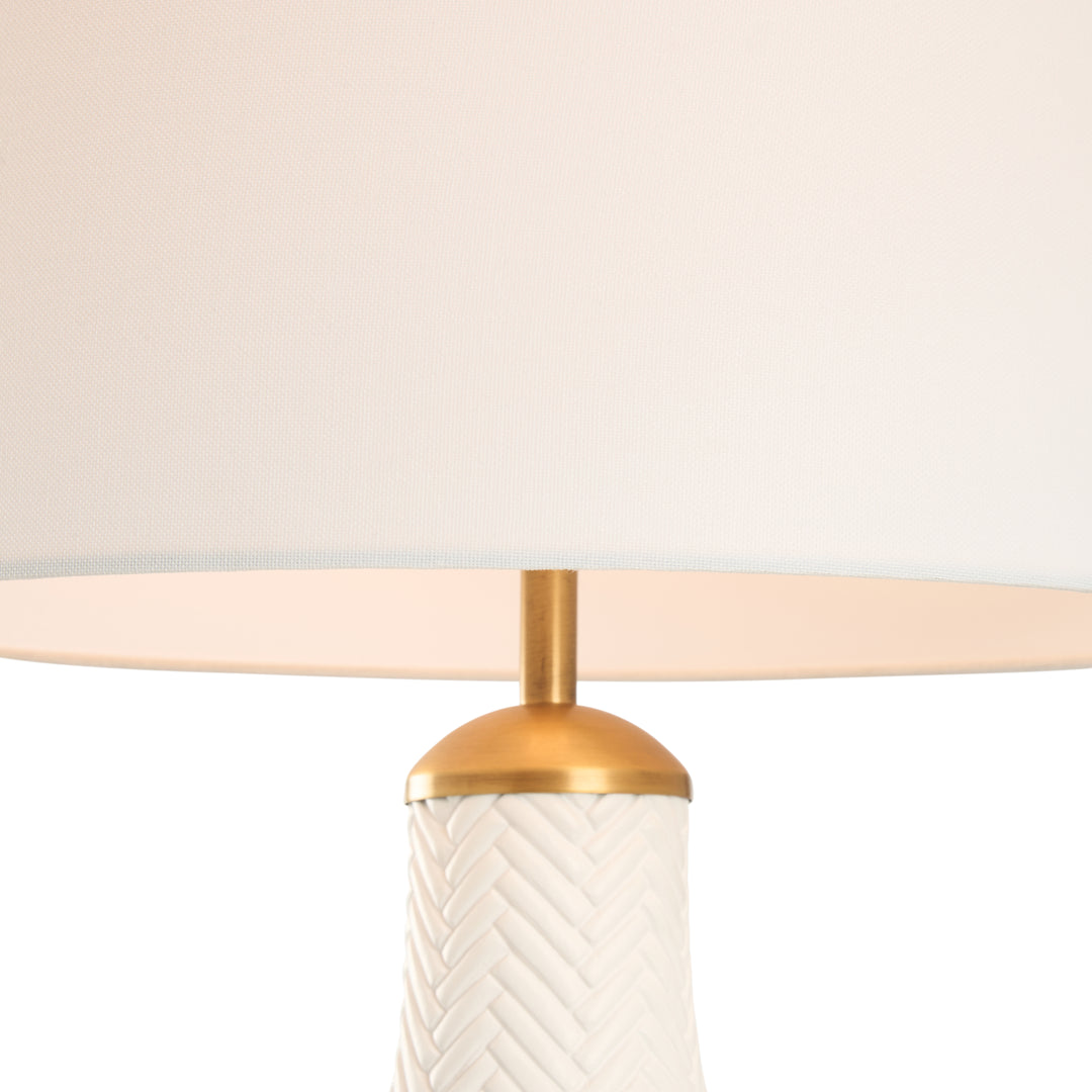 Herringbone Table Lamp - C10398