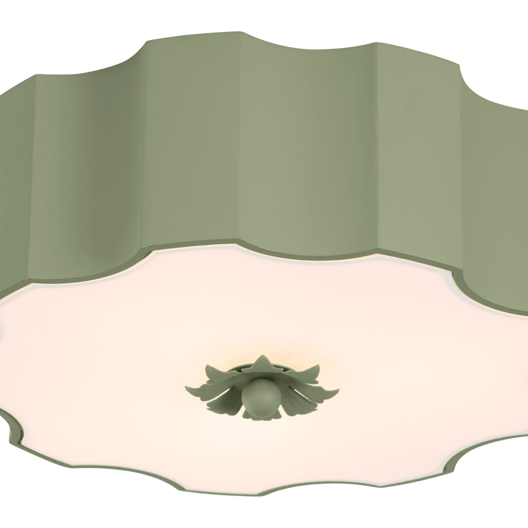 Fancy Wiggly Flushmount - C10441
