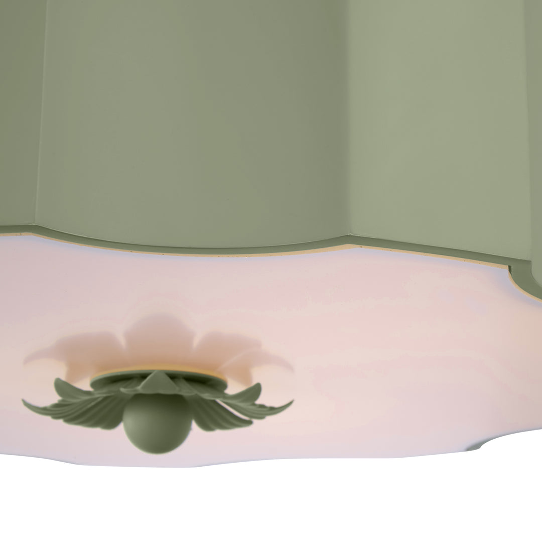 Fancy Wiggly Flushmount - C10441