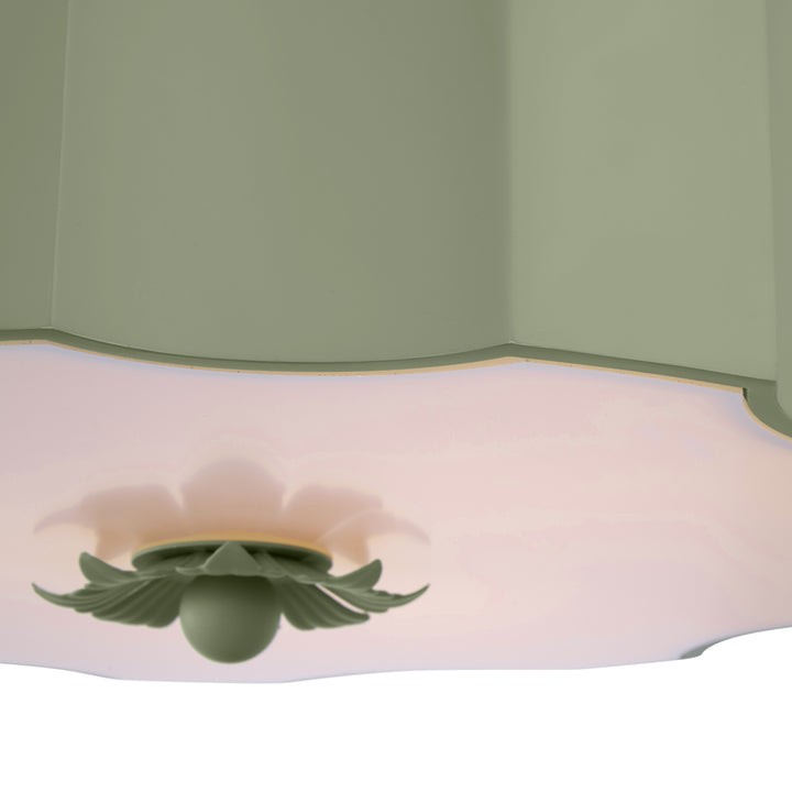 Fancy Wiggly Flushmount - C10441