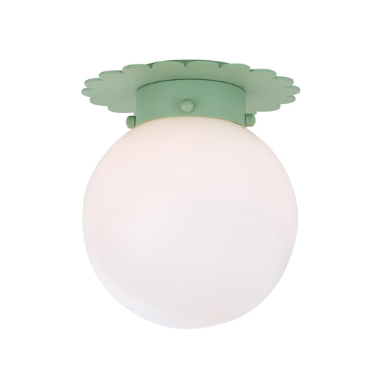 Fancy Scalloped Flushmount - C10442