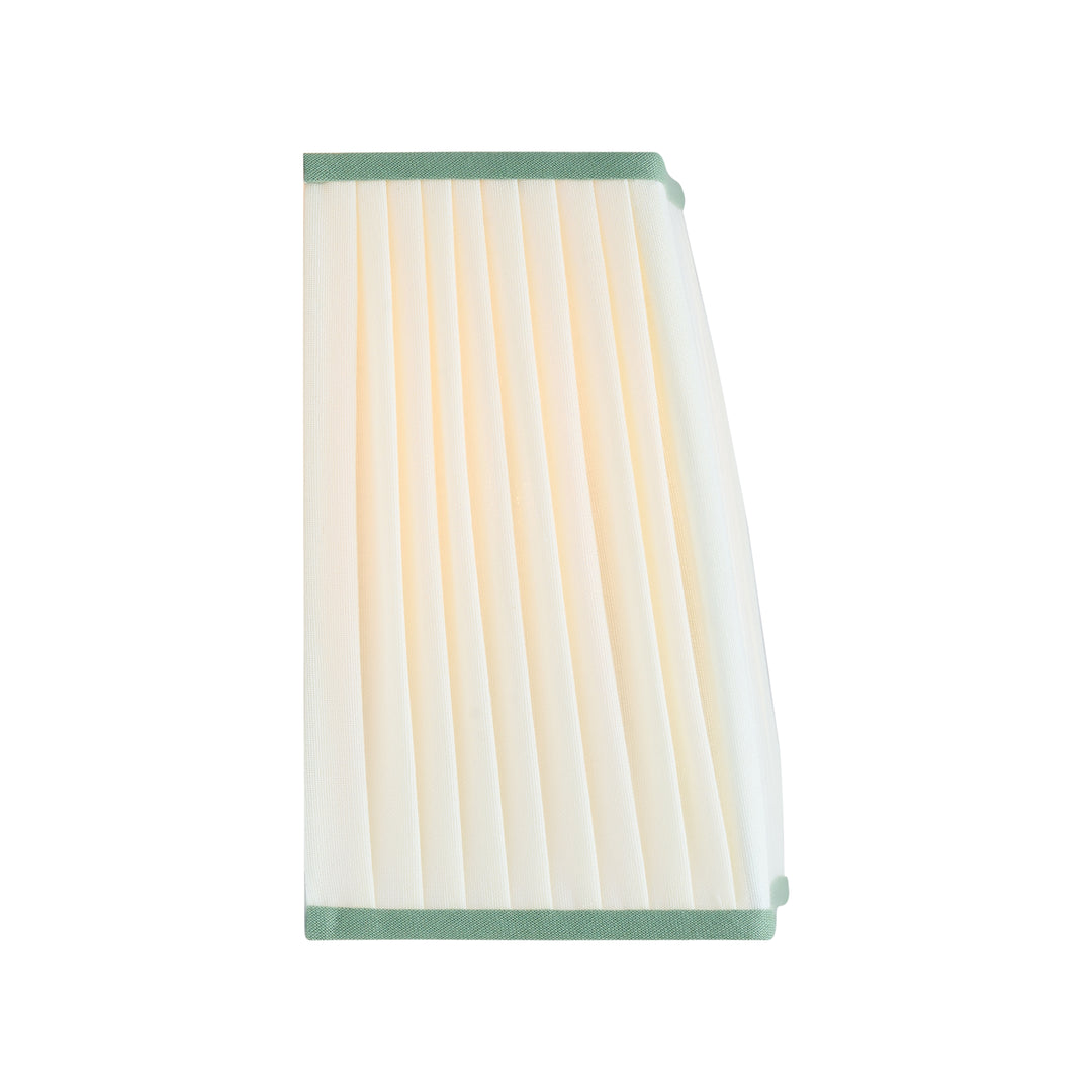 Off White/Green/Antique Brass