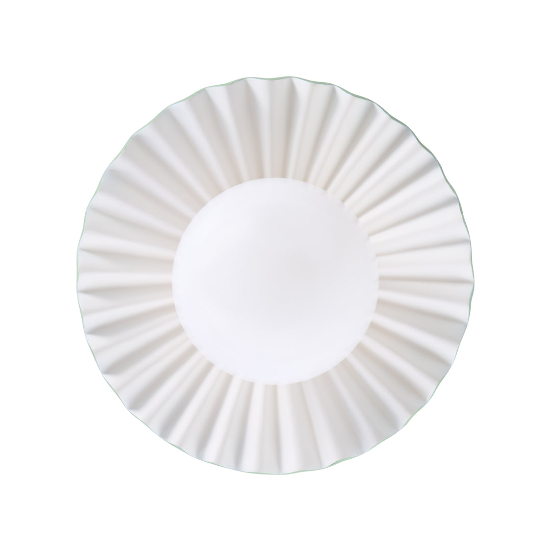 Fancy Ruffle Flushmount - C10448