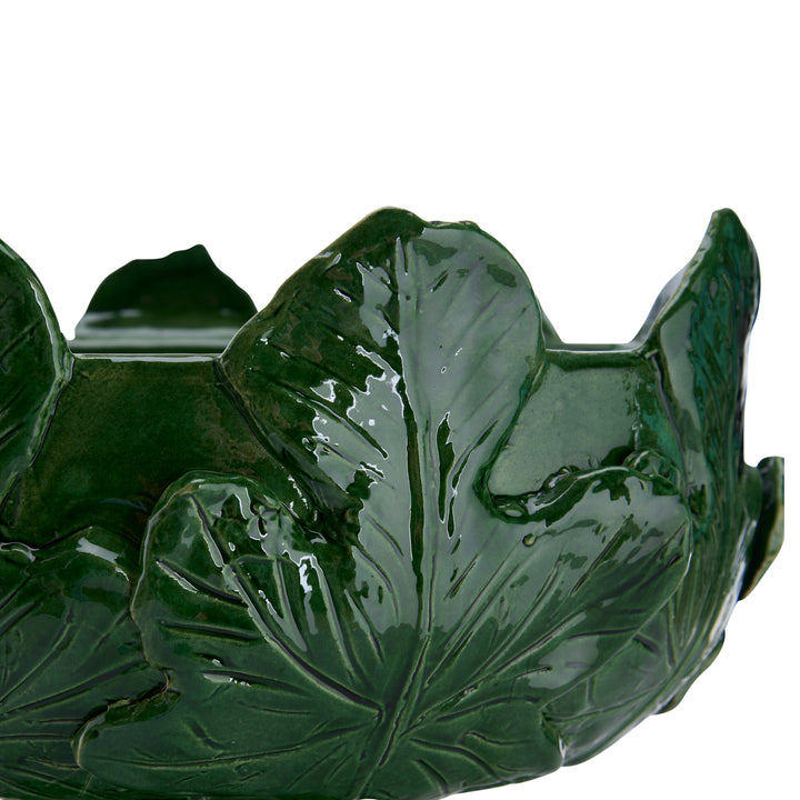Fig Leaf Pedestal Vase - C10522