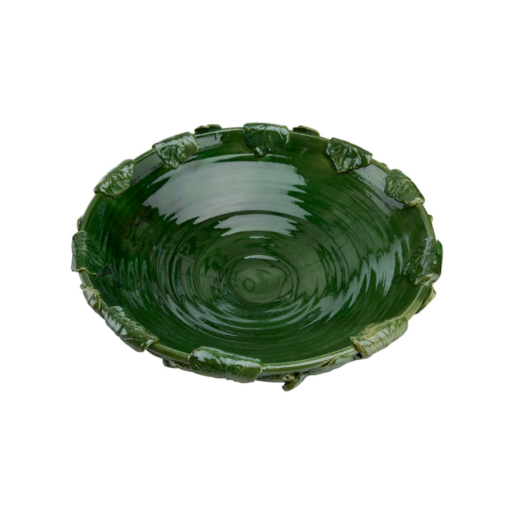 Fig Leaf Low Bowl - C10523