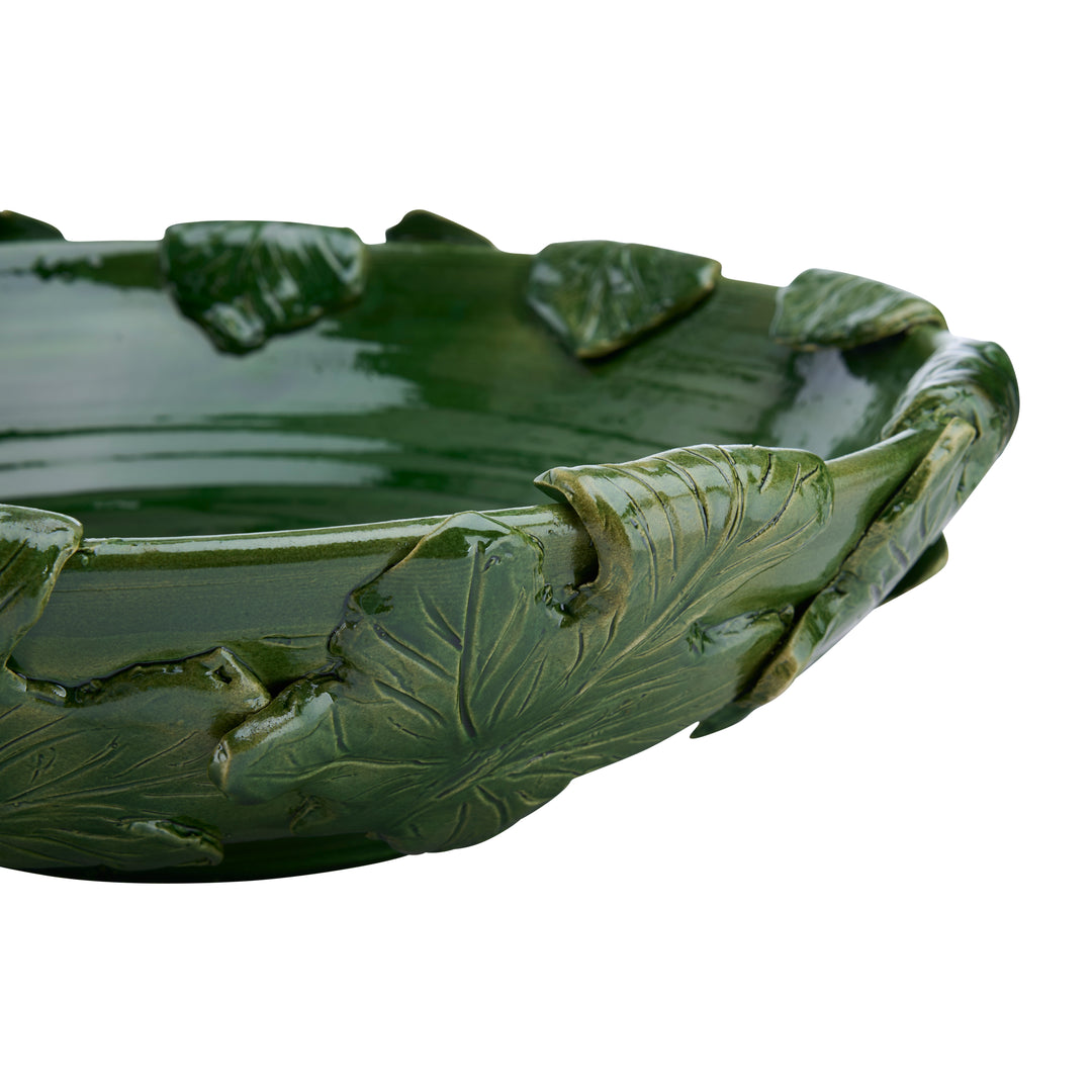 Fig Leaf Low Bowl - C10523