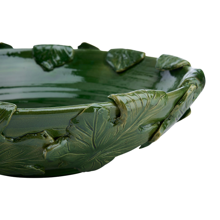 Fig Leaf Low Bowl - C10523