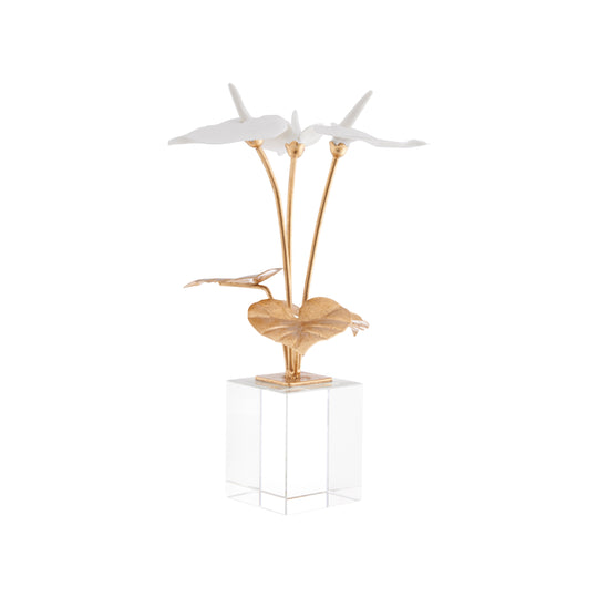 Small Anthuriums on Stand - C10539