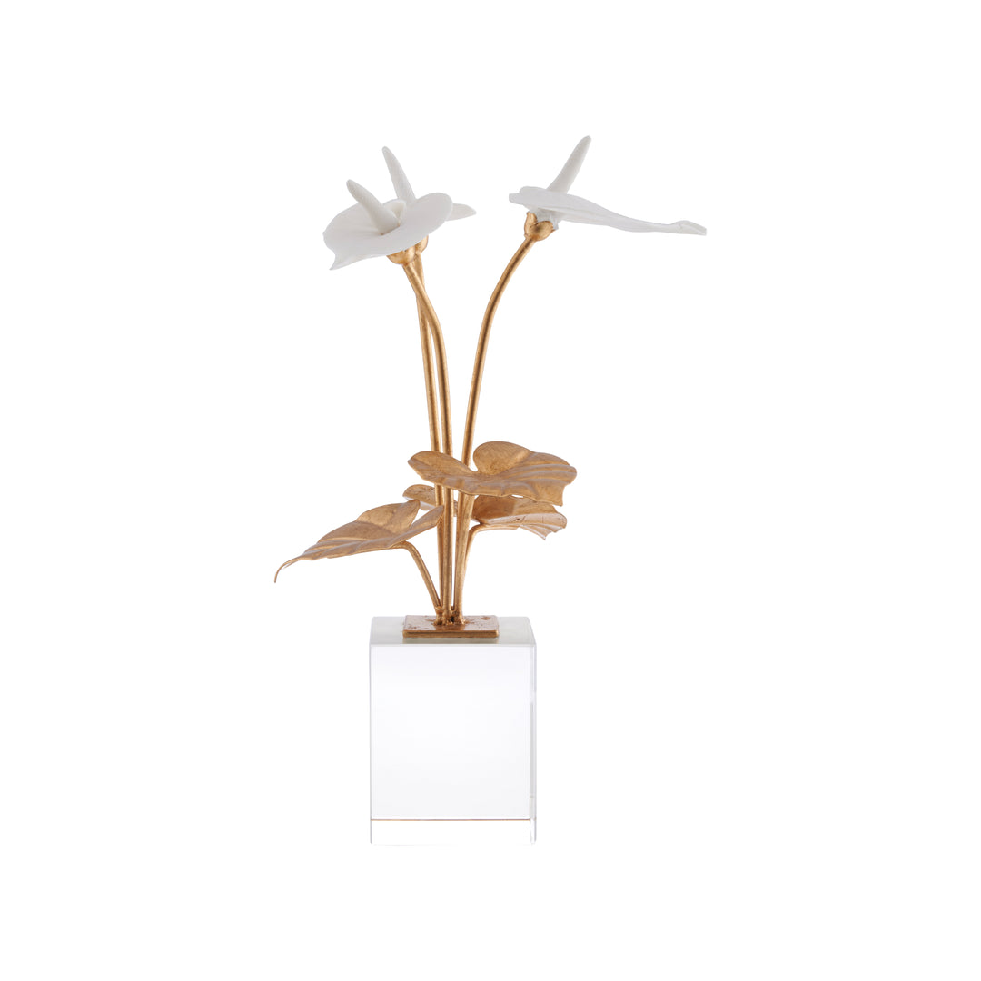 Small Anthuriums on Stand - C10539