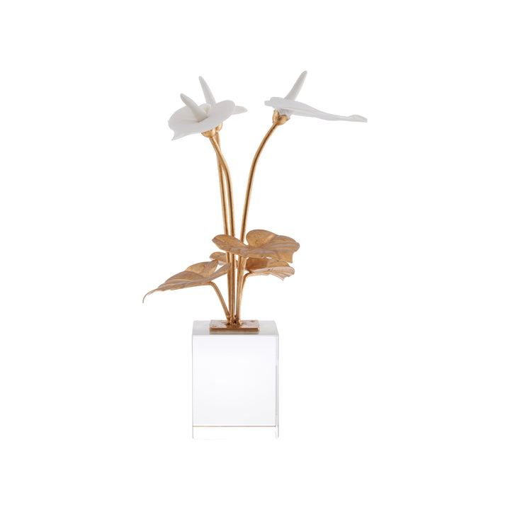 Small Anthuriums on Stand - C10539