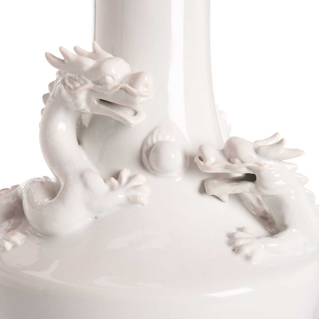 White Glaze Finish