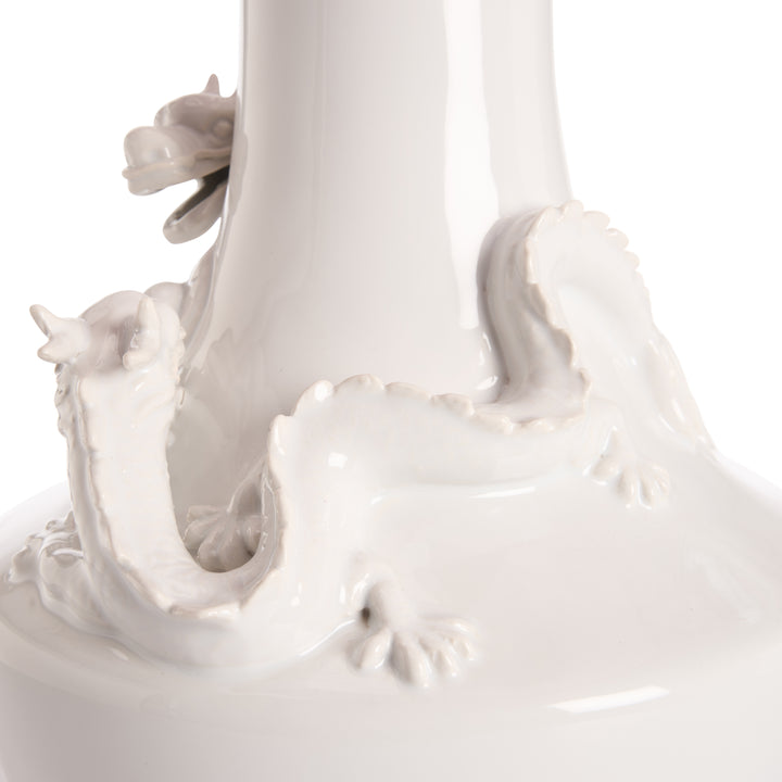 White Glaze Finish
