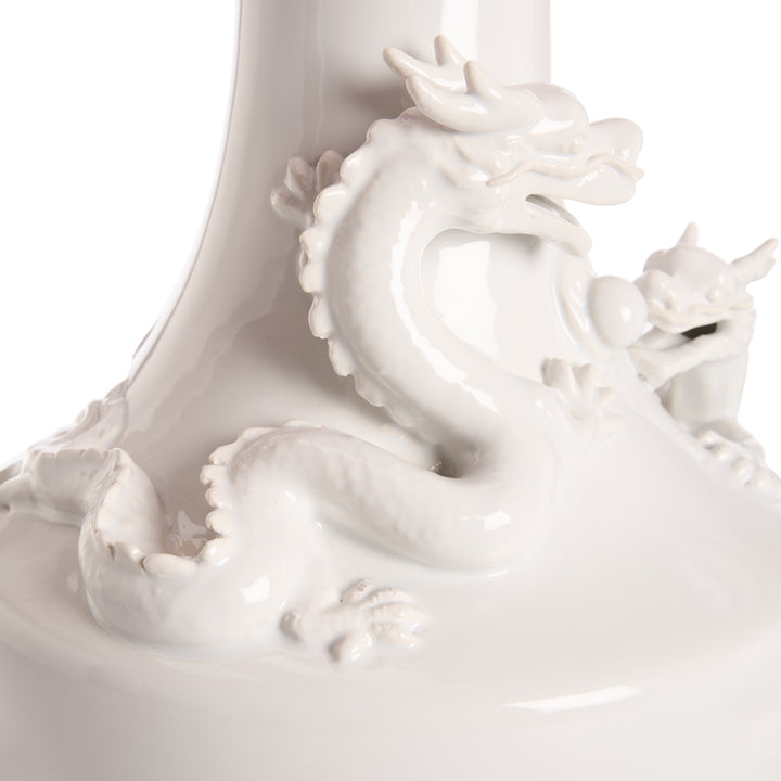 White Glaze Finish