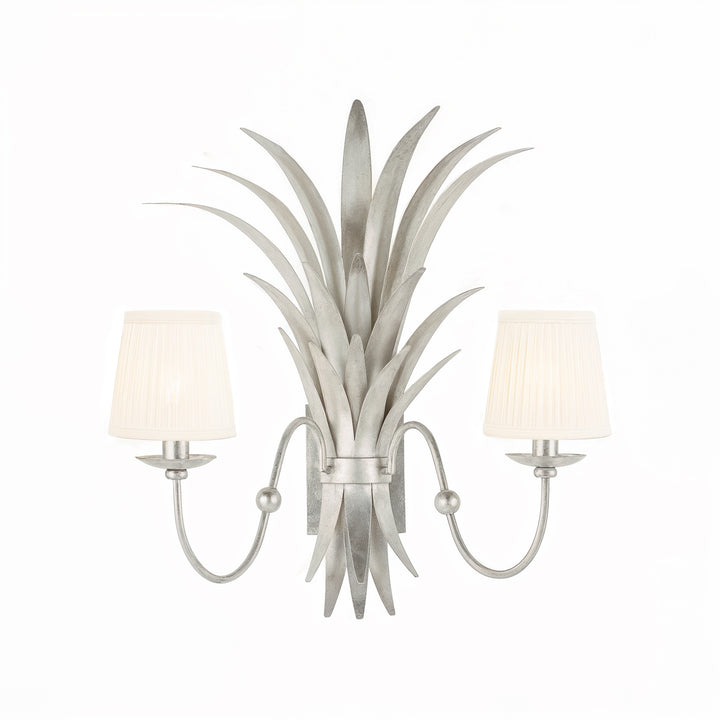 Antique Silver Leaf Finish