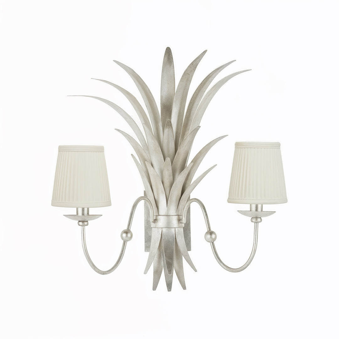Antique Silver Leaf Finish