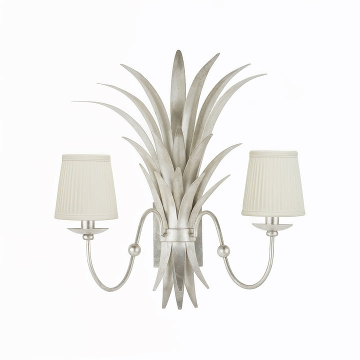 Antique Silver Leaf Finish
