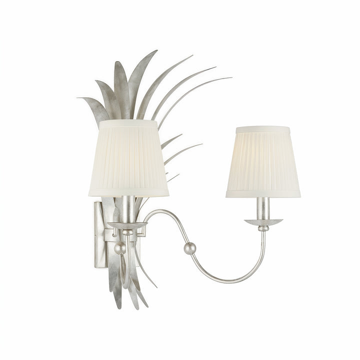 Antique Silver Leaf Finish