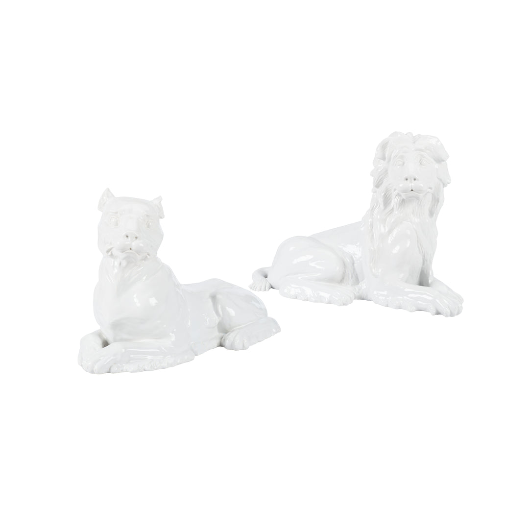 Set of Meissen Lions - C10789