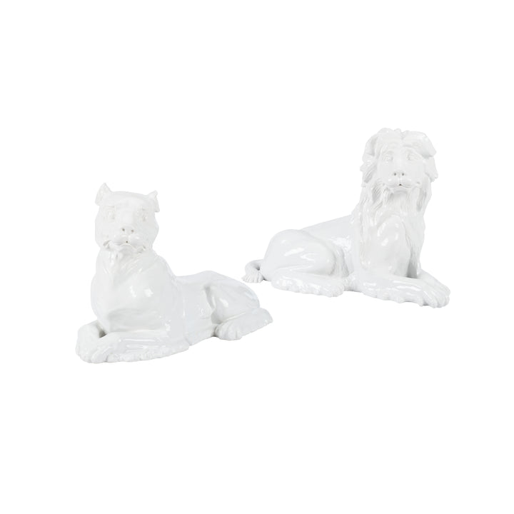 Set of Meissen Lions - C10789